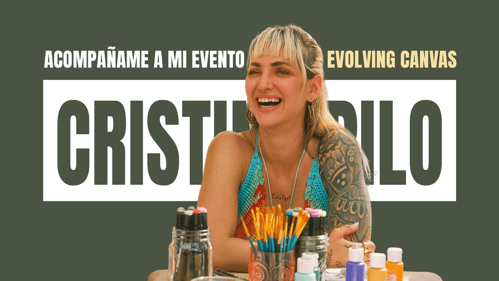 ACOMPÁÑENME A MI EVENTO EVOLVING CANVAS | CRISTINA PILO| #VLOG17