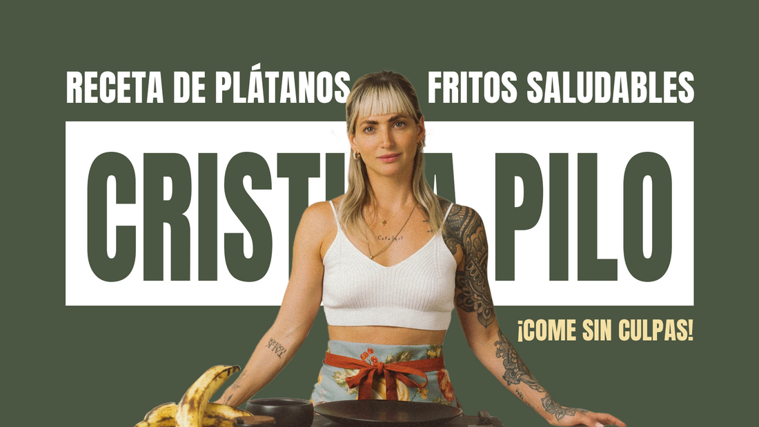 RECETA DE PLÁTANOS FRITOS SALUDABLES ¡COME SIN CULPAS! | CRISTINA PILO | VLOG #3